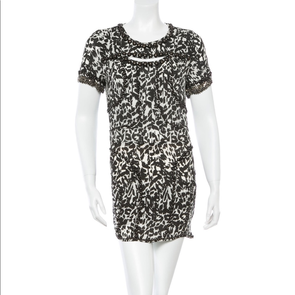 Isabel Marant studded silk dress